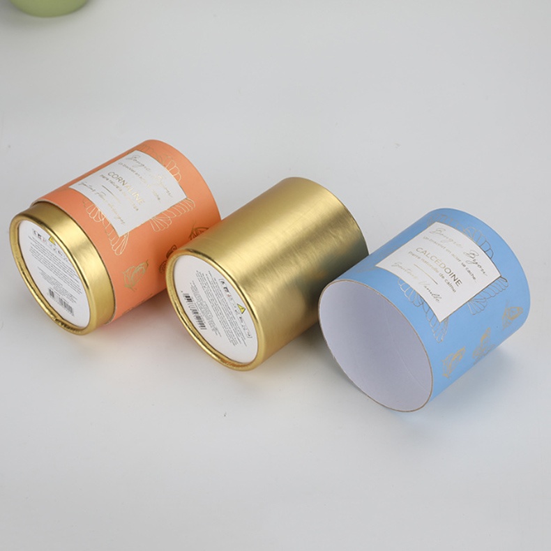 Luxury Paper Canister For Perfume Candles